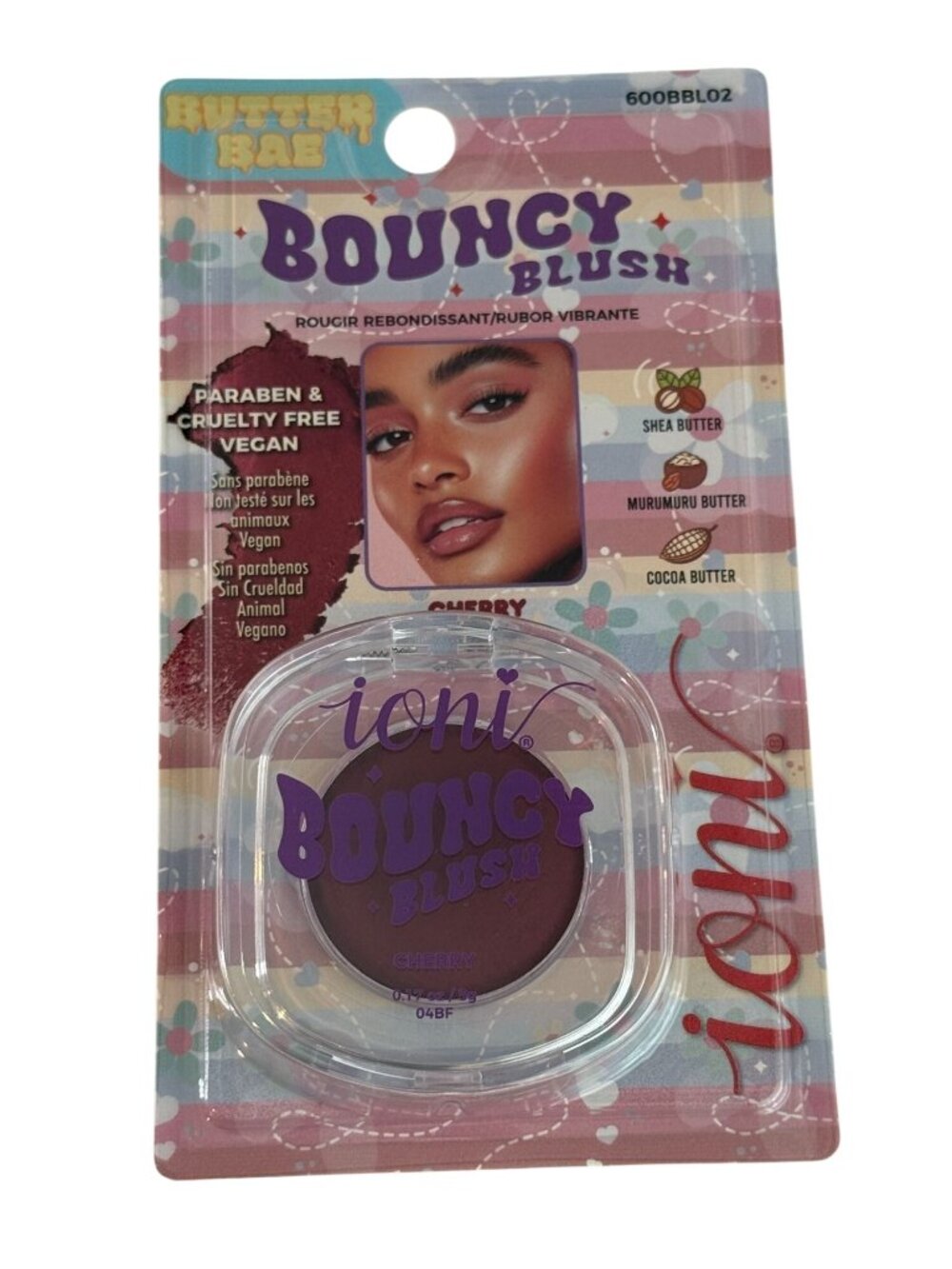 ioni Butter Bae Bouncy Blush Cherry 0.17 oz New